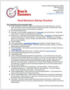 startup business checklist
